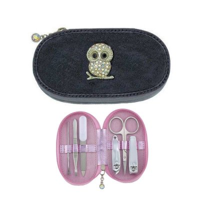 Owl Charm Manicure Kit by Spring Street Design