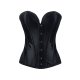 Satin Midnight Seductress Steel Boned Corset