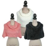 Poncho Style Large Infinity Scarf