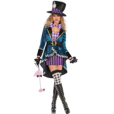 Mad Hatter Adult Halloween Costume Also Plus Sizes