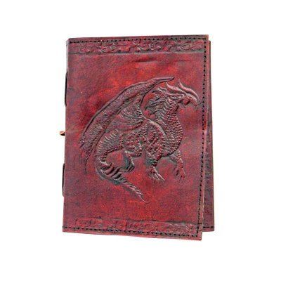 Dragon Journal Handmade Leather Fantasy Art