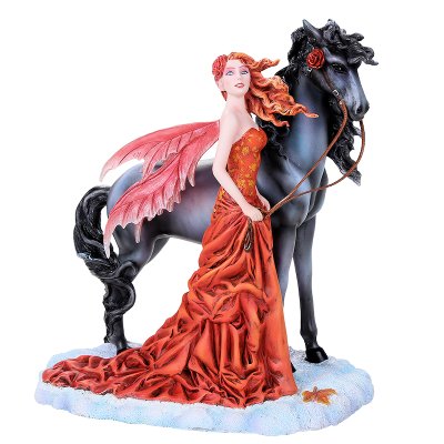 Echoes of Autumn Fairy Figurine by Nene Thomas