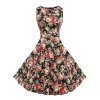 Demure Vintage Maiden Party Dress