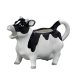 Black & White Cow Figurine Cream Pitcher