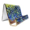 Van Gogh Irises Cell Phone Holder Figurine or Cardholder