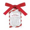 Mailbox Figurine Christmas Letters to Santa