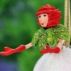 Rose Fairy Mini Ornament by Patience Brewster