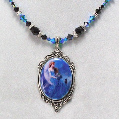 Wind Moon Fairy Necklace by Nene Thomas