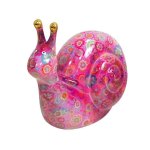 Speedy Snail Figurine Piggy Bank by Pomme Pidou