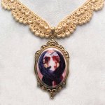 Sisters Fairy Choker Necklace by Amy Brown