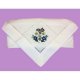 Edelweiss Handmade Hand Embroidered Linen Napkin