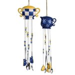 Tea Time Cream Pitcher or Sugar Bowl Wind Chime