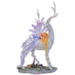 Ancient Forest Dreams Fairy Figurine with Deer