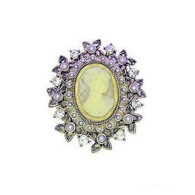 Cameo Brooch or Lapel Pin