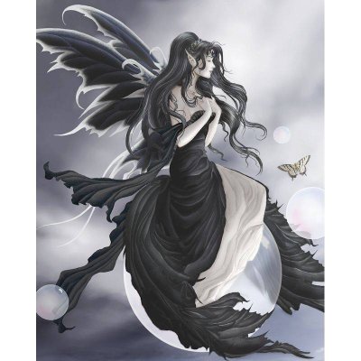 Gathering Storm Fairy Fantasy Art by Nene Thomas