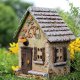 Sunflower Farm Fairy House Garden Figurine