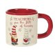 Teachers Give the Joy of Learning Christmas Coffee Mug