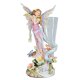 Sculpted Fairy Figurine Glass Flower Vase