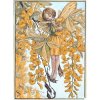 Laburnum Flower Fairy Fantasy Art by Cicely Mary Barker