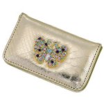Gemstone Butterfly Credit Card Wallet by Spring Street Design