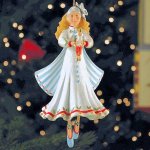 Nutcracker Clara Large Ornament by Patience Brewster