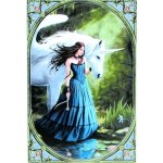 The Lady Unicorn Fantasy Art by Anne Stokes