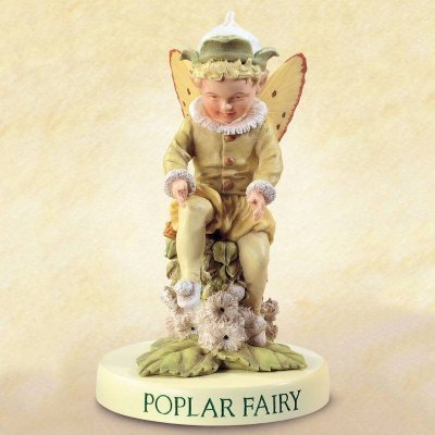 Poplar Flower Fairy Figurine by Cicely Mary Barker