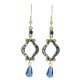 Blue Enchantment Chandelier Earrings by I Love Bracelets