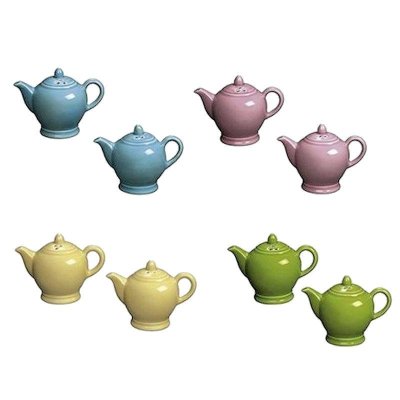 Teapot Figurines Salt & Pepper Set from Andrea by Sadek