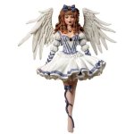 Angelic Princess Fairy Ornament by Nene Thomas