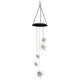 Solar Glowing Stars Hanging Garden Ornament