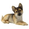 German Shepherd Puppy Dog Figurine