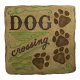 Dog Crossing Garden Sign or Stepping Stone
