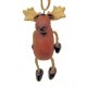 Moose Figurine Christmas Ornament by Bert Anderson