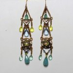 Dream Catcher Chandelier Earrings by I Love Bracelets
