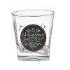 Tipsy Christmas Whiskey Glasses Set of 4 Funny Sayings
