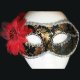 Carnival Design Venetian Mask Tie on Style