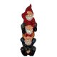 See Say Hear No Evil Gnome Garden Figurine