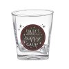 Tipsy Christmas Whiskey Glasses Set of 4 Funny Sayings
