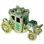 Fairytale Carriage Figurine Trinket Box by Keren Kopal