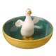 Duck Figurine Ceramic Serving Bowl or Ring Holder Bowl