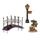 Halloween Figurines Set of 3 Fairy Garden Holiday Decor