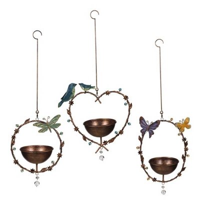 Birds & Butterflies Bird Feeder Hanging Garden Ornament