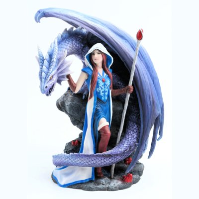 Dragon Mage Figurine by Anne Stokes