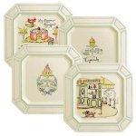 French Patisserie Birthday Dessert Plate