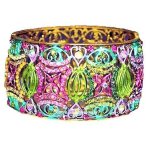 Mystic Goddess Gold Bangle Bracelet
