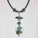 Teal Mystical Enchantment Pendant Necklace