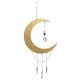 Crescent Moon Hanging Garden Ornament
