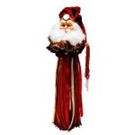 Santa Head Tassel Christmas Wine Cork