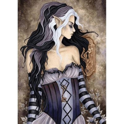 Ellesbeth Fantasy Art Gothic Fairy Journal by Amy Brown